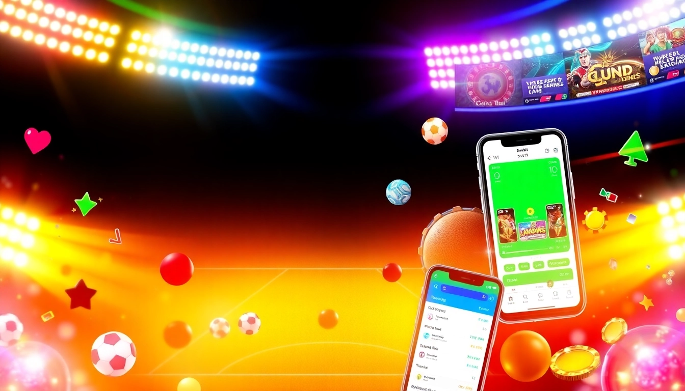 Engaging scene of fairplay online betting featuring live sports, casino games, and mobile platforms, emphasizing secure and exciting gambling experiences in India for users.