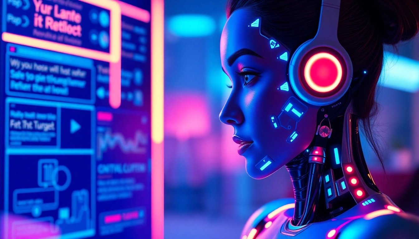 Screenshot of an engaging AI girlfriend app interface showcasing personalized chat options and vibrant visuals for realistic interactions.