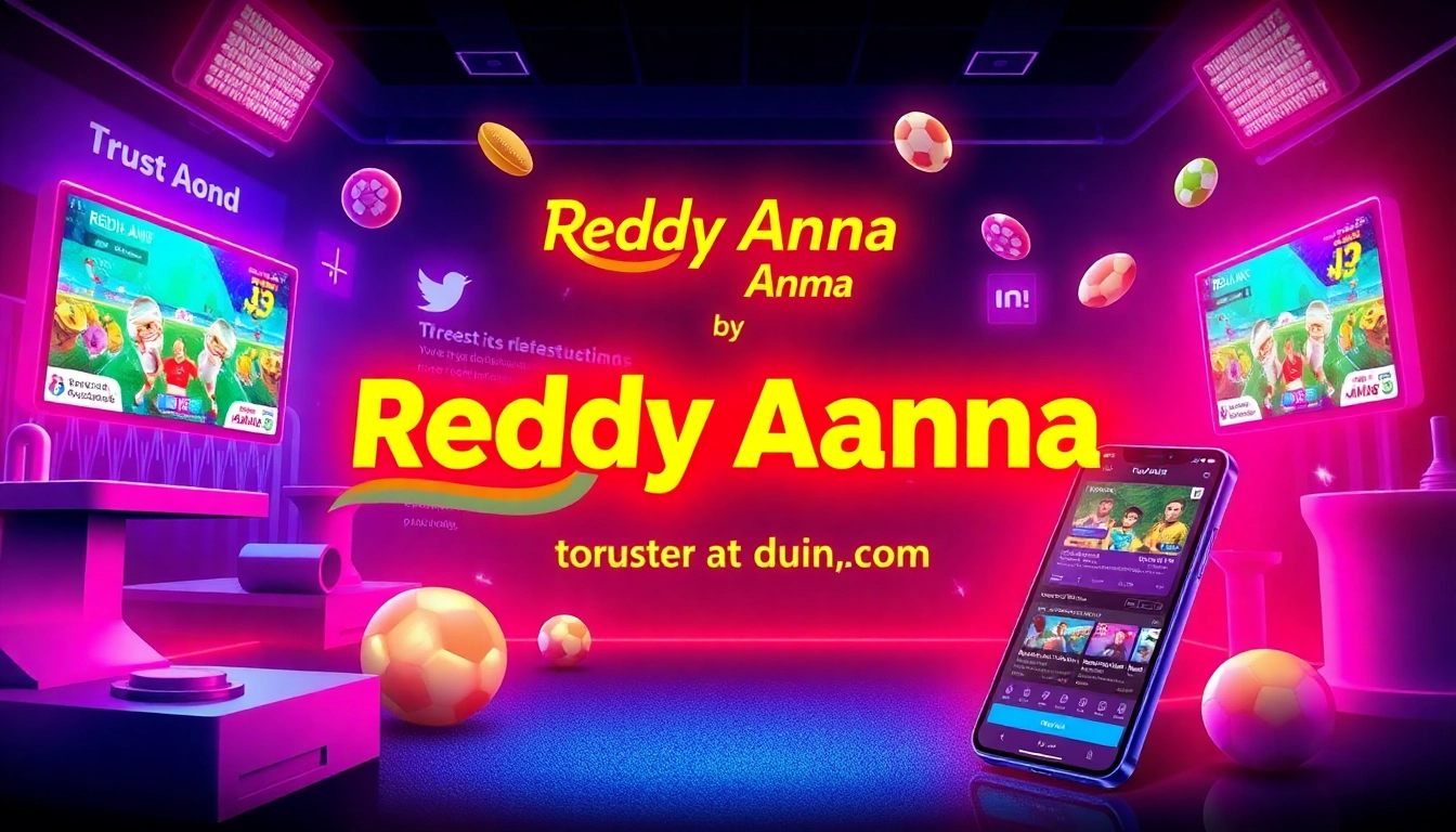 Reddy Anna betting platform interface showing live sports, secure login, and vibrant betting options for easy access and fast action