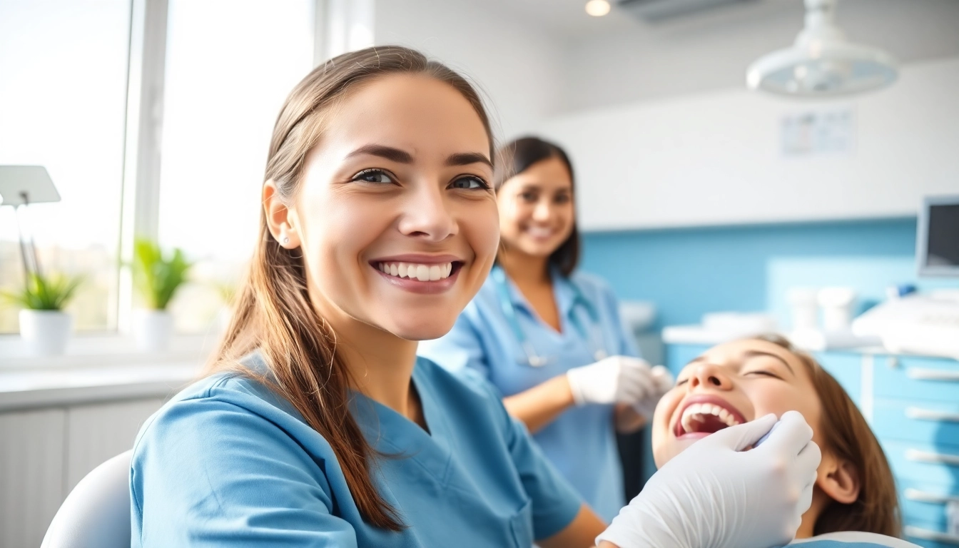 Ventura Bright Dental team providing friendly dental care in a modern, welcoming clinic environment